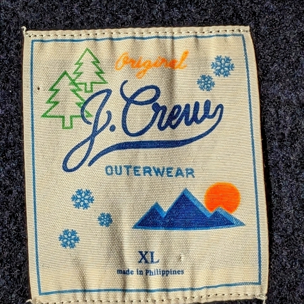 J. Crew Summit Fleece Zip Up Vest Size XL - Picture 8 of 8